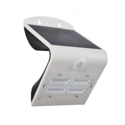 Aplique LED Solar 3,2W, IP65, con detector de movimiento activado 8502B